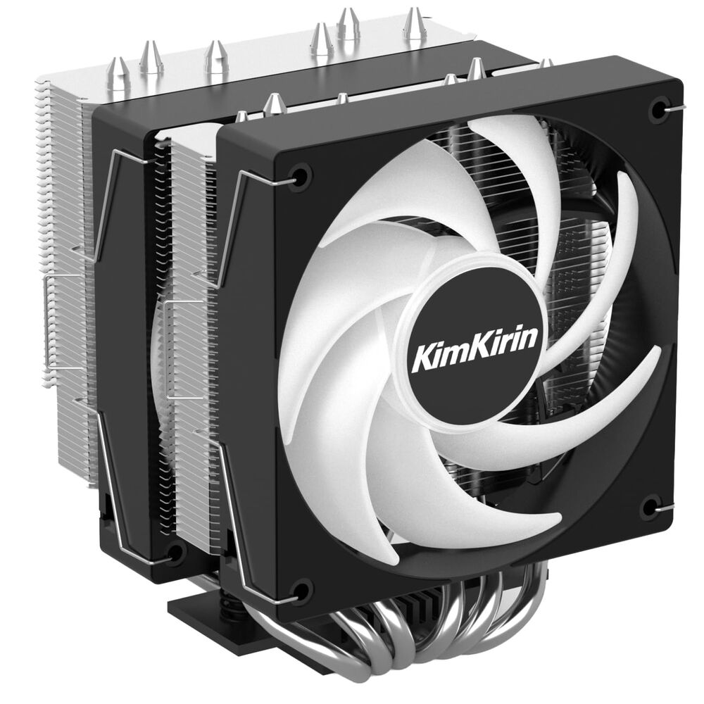 KIMKIRIN CPU Air Cooler with Copper Heat Pipes & RGB Fans
